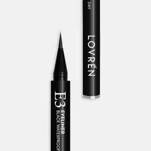 E3 Eyeliner Negro Waterproof 24H